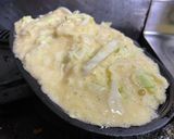 山芋鉄板(和風だし)作り方5写真