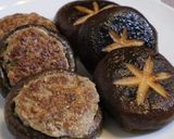 椎茸の肉詰め 作り方 | 椎茸つくね作り方10写真