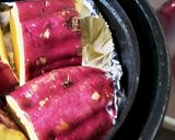 お年寄り絶賛シリーズ☆焼き芋小豆サンド☆作り方1写真