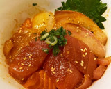 極上の海鮮丼 ~黄金~作り方3写真