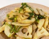 レンコンの麺つゆマヨ炒め お弁当にも作り方6写真