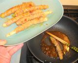 おうち居酒屋⭐軟白長葱のロング肉巻き作り方5写真