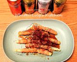 おうち居酒屋⭐軟白長葱のロング肉巻き作り方6写真