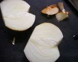 簡単！ガパオスパ作り方1写真