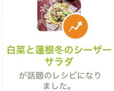 白菜と蓮根冬のシーザーサラダ作り方8写真