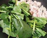 お弁当★ピリ辛豚バラとほうれん草★簡単作り方5写真
