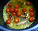カレー風味で♪トマトとチキンのピラフ作り方8写真
