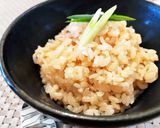 茶飯で♡月見とろろ鶏そぼろ丼作り方2写真