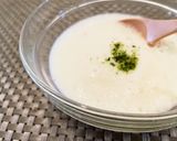 茶飯で♡月見とろろ鶏そぼろ丼作り方3写真