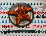 あずちんボーンブロス簡単クリスマスチキン作り方3写真