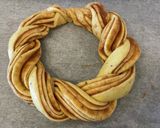 手軽に華やか☆北欧シナモンロールのリース作り方14写真