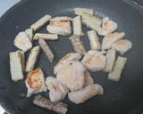 鶏むね肉とごぼうのちょい酢照り焼き作り方5写真