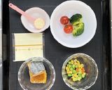 ベジ♪かぼちゃのミニツリーサラダ作り方1写真