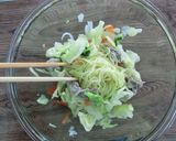 【主食・主菜・副菜】レンジで焼きそば作り方4写真