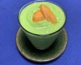 柿と青梗菜のグリーンスムージー作り方4写真