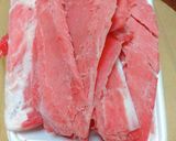 マグロの佃煮(本マグロのあらを使い)作り方1写真