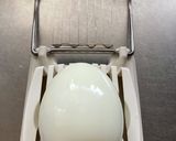 包丁なしでゆで卵をそこそこ細かく切る方法作り方1写真