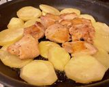 鶏肉とじゃがいもの塩焼き作り方3写真