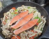 鮭のちゃんちゃん焼き　味噌ダレだよ作り方4写真