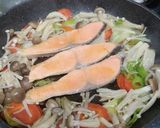 鮭のちゃんちゃん焼き　味噌ダレだよ作り方5写真