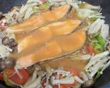鮭のちゃんちゃん焼き　味噌ダレだよ作り方7写真