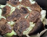 バーミキュラ鍋でスネ肉柔柔❤︎フリカッセ作り方3写真