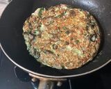 ダイエット　オートミールお好み焼き作り方3写真