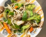 全てレンジもやし入りさっぱり梅甘酢酢豚作り方14写真