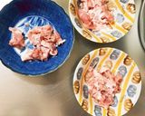 簡単カルビクッパ風味豚こま大根青椒肉絲風作り方3写真