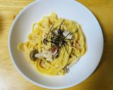一発明太子パスタ　簡単　美味しい　楽ちん作り方3写真