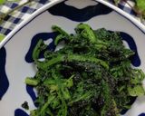春菊のごま和え作り方3写真