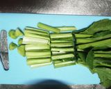 お弁当★レンジで小松菜エリンギ明太ソテー作り方1写真