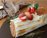 白樺ブッシュドノエル☆クリスマス作り方1写真