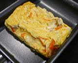 簡単!たたみオムレツ☆肉じゃがリメイク作り方3写真