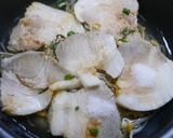 簡単！白だし豚スキ☆煮豚リメイク作り方1写真