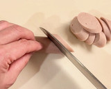 【楽めし】ギョニソのピカタお好み焼き風作り方1写真