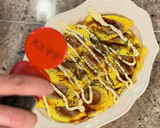 【楽めし】ギョニソのピカタお好み焼き風作り方4写真