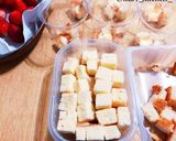 人気☆材料３つ簡単カップクリスマスケーキ作り方3写真