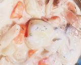 かんたん♡ルーから手づくり鮭のシチュー作り方8写真
