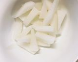 根菜茄子肉なし甘辛酢炒め味温野菜サラダ作り方1写真