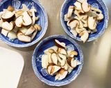 根菜茄子肉なし甘辛酢炒め味温野菜サラダ作り方11写真