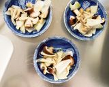 根菜茄子肉なし甘辛酢炒め味温野菜サラダ作り方12写真