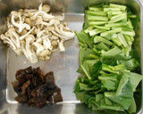 【野菜】小松菜ときのこの卵炒め作り方2写真