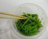 ＊出汁いらずなじゃこと小松菜のおひたし＊作り方4写真