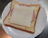 ホットサンド　～ハム＆チーズ～作り方3写真