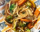全てレンジ簡単ハンバーグたれ炒味野菜炒め作り方13写真