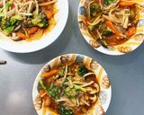 全てレンジ簡単ハンバーグたれ炒味野菜炒め作り方14写真