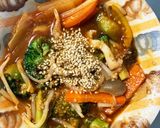 全てレンジ簡単ハンバーグたれ炒味野菜炒め作り方16写真