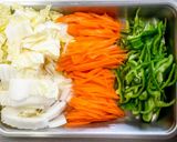 袋麺で作る★パリパリかた焼きそば作り方1写真