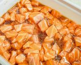 簡単おいしい★アヒポキ丼作り方1写真